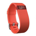 Fitbit Charge Heart Rate Wireless Activity Wristband Tangerine - Small